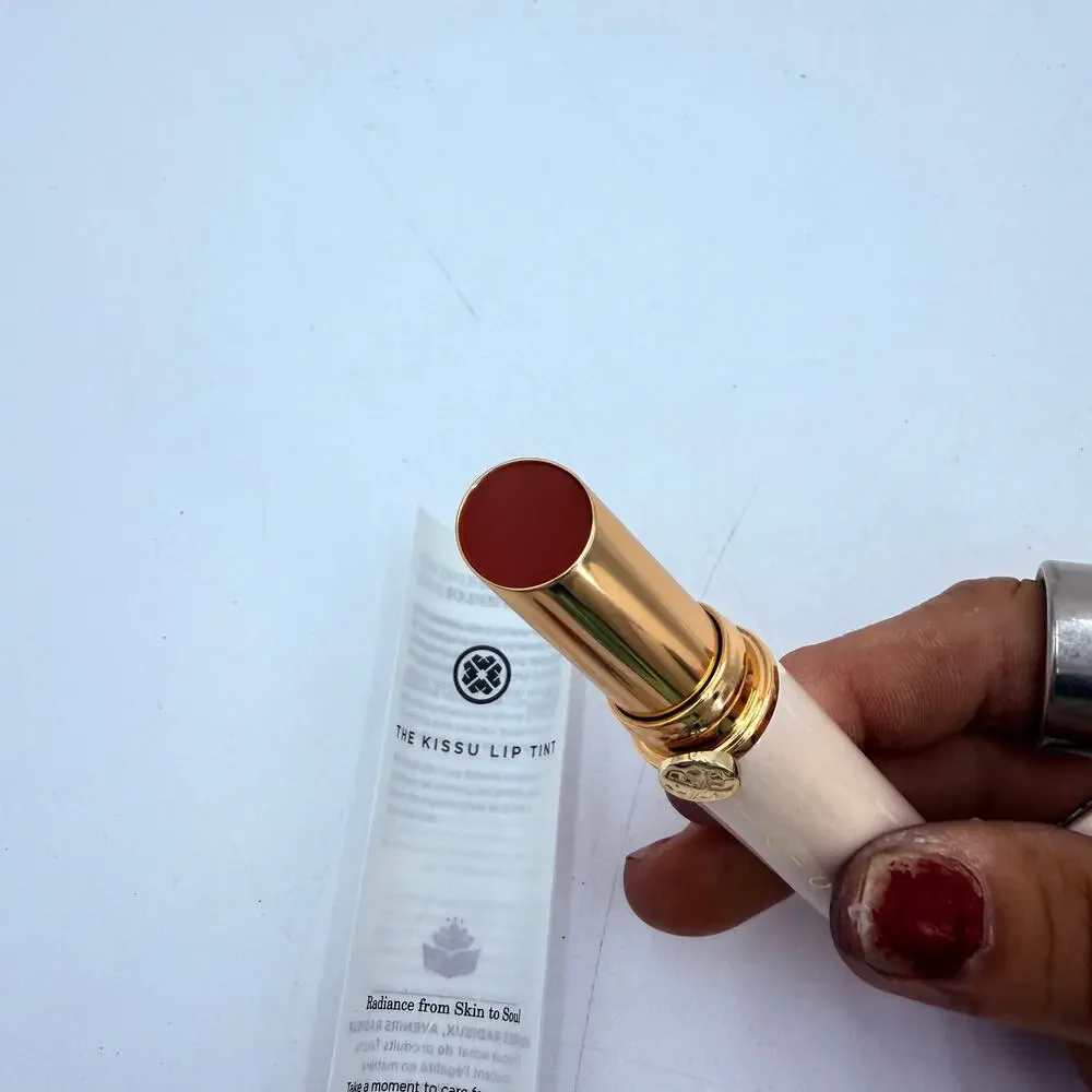 Tatcha The Kissu Lip Tint Plum Blossom SPF 25 New in Box
